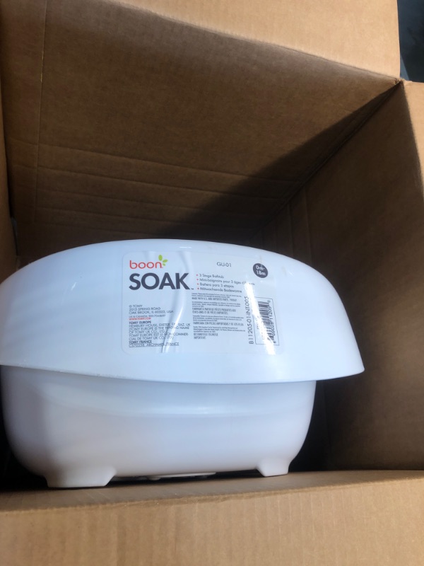 Photo 1 of Boon SOAK™ 3-Stage Bathtub - Gray White