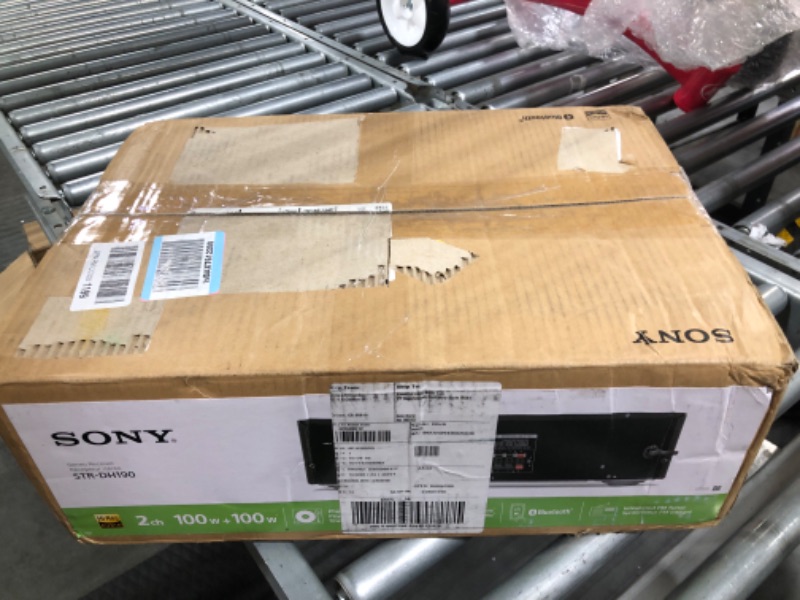 Photo 1 of Sony STRDH190 2-ch Home Stereo Receiver with Phono Inputs & Bluetooth Black