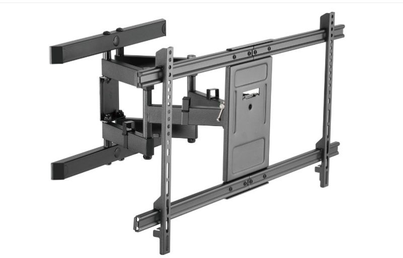 Photo 1 of Monoprice Commercial Series Full-Motion Articulating TV Wall Mount Bracket For LED TVs 43in to 90in, Max Weight 132 lbs, Extension Range of 3in to 16.9in, VESA Up to 800x400, Fits Curved Screens