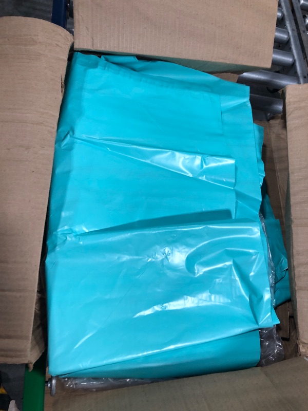 Photo 3 of UCGOU Poly Mailers 6x9 Inch Teal 200 Pack Mini #1 Shipping Bags Strong Mailing Envelopes Thick Self Seal Adhesive Waterproof and Tear Proof Boutique Postal Small Business for Jewelry and More