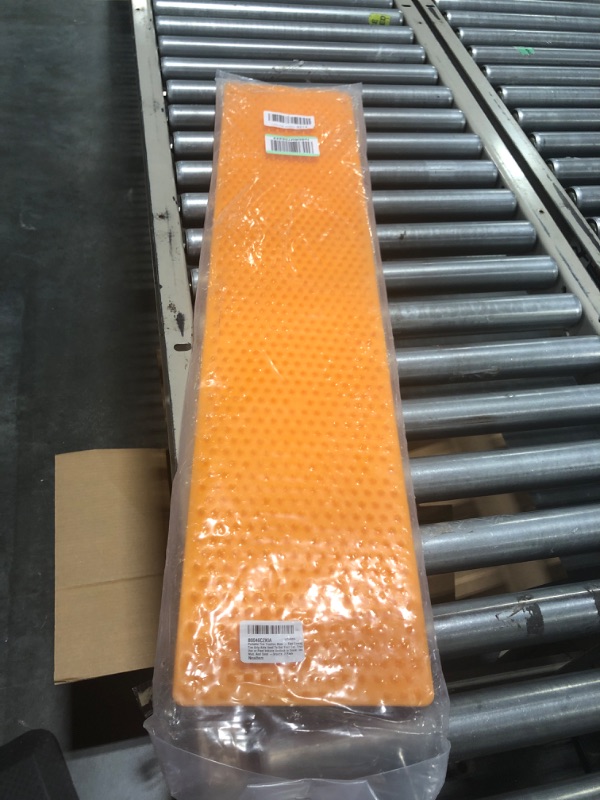 Photo 2 of Portable Tire Traction Mats - Two Emergency Tire Grip Aids Used To Get Your Car, Truck, Van or Fleet Vehicle Unstuck In Snow, Ice, Mud, And Sand - Orange, 2 Pack