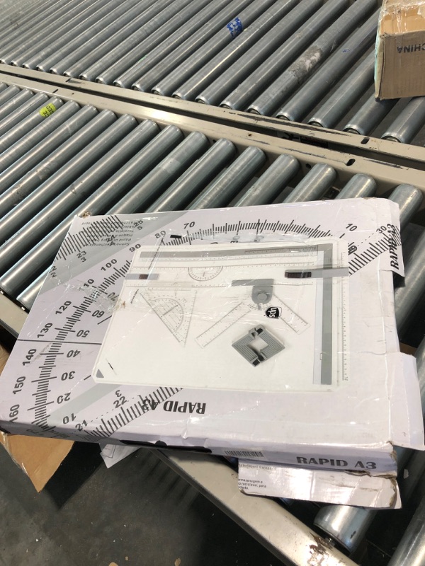 Photo 2 of Frylr Metric A3 Drawing Board Drafting Table with Parallel Motion and Angle Metric Measuring System 20” X 14.5”