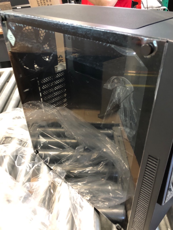 Photo 1 of GAMDIAS Gaming ATX Mid Tower Gaming Computer PC Case with Tempered Glass and ARGB LED Strip, RGB Motherboard Sync GD-Argus M1(EPE)