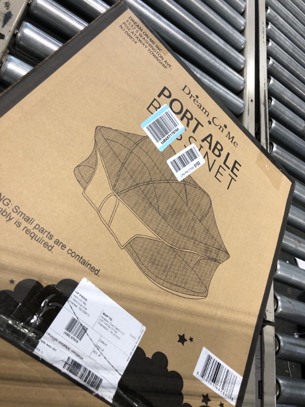 Photo 1 of Dream On Me Niche On The Go Portable Travel Pod in Grey Grey Without Backpack
