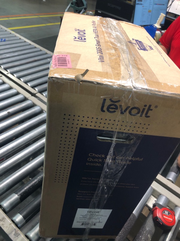 Photo 3 of LEVOIT Air Purifiers for Home Large Room Bedroom Up to 1110 Ft² with Air Quality and Light Sensors, Smart WiFi, Washable Filters, HEPA Filter Captures Pet Hair, Allergies, Dust, Smoke, Vital 100S