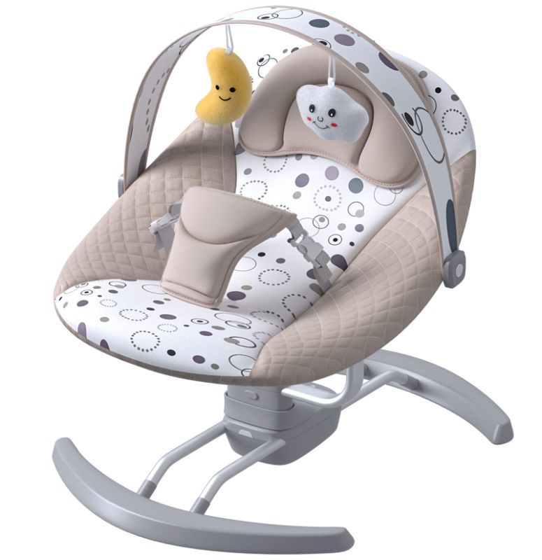 Photo 1 of Kmaier BY066 Electric Baby Swing w Remote 2 Toys 3 Speeds 8 Lullabies