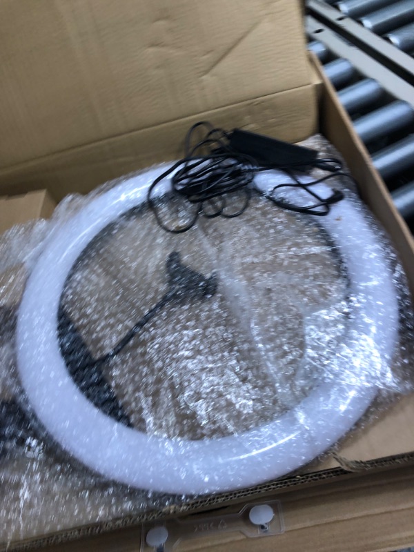 Photo 1 of WISAMIC Ring Light Kit 18 inch with Stand and Phone Holder Bi-Color Dimmable 2800K-6000K LED Ring Light with Tripod and Remote for Camera Makeup Selfie YouTube Video Photography Shooting iPhone Vlog