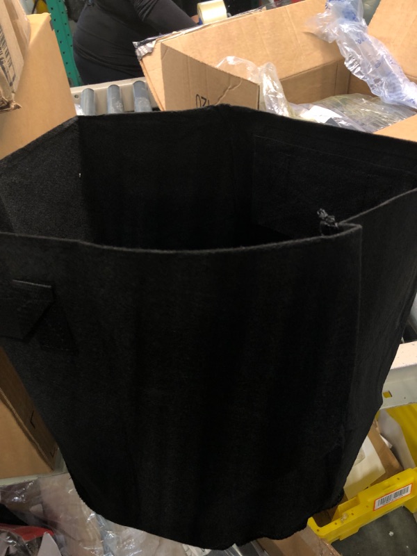 Photo 5 of  12-Pack 7 Gallon Thickened Non-Woven Grow Bags, Aeration Fabric Pots with Handles 7 Gallons
