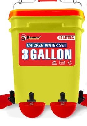 Photo 1 of **Buckets w/ Lids Only!** 3-Gallon/26lb Automatic Chicken Waterer