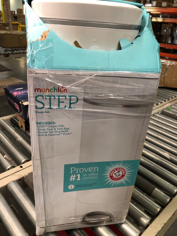 Photo 1 of Munchkin Step Diaper Pail Powered by Arm & Hammer