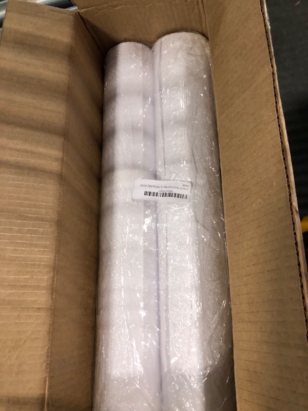 Photo 1 of 2 Pack of 18-Inch Easel Paper Roll for Arts & Crafts, Fits Most Standard Kids Easels, 100-Foot Rolls, 18"x100'