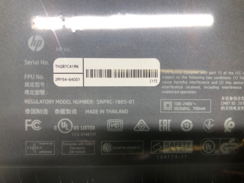 Photo 5 of HP - Tango Wireless Instant Ink Ready Inkjet Printer - Wisp Gray