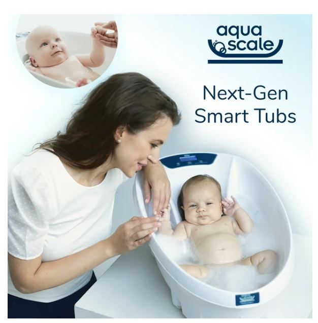 Photo 1 of Aquascale 3-in-1 Bath Tub, The Next Generation, White, Unisex