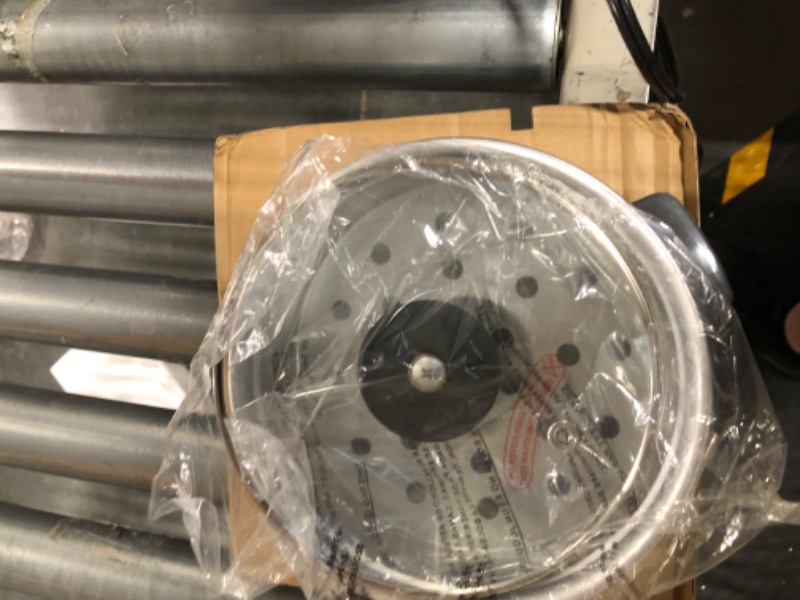 Photo 1 of 6-Cup Black Rice Cooker with Removable Steam Tray