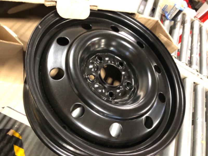 Photo 1 of Dorman 939-243 17 x 6.5 In. Steel Wheel Compatible with Select Chrysler/Dodge Models, Black