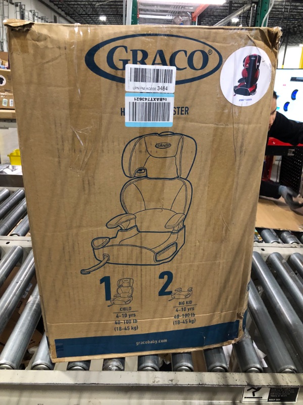 Photo 1 of Graco Affix Highback Booster Seat with Latch System, Atomic