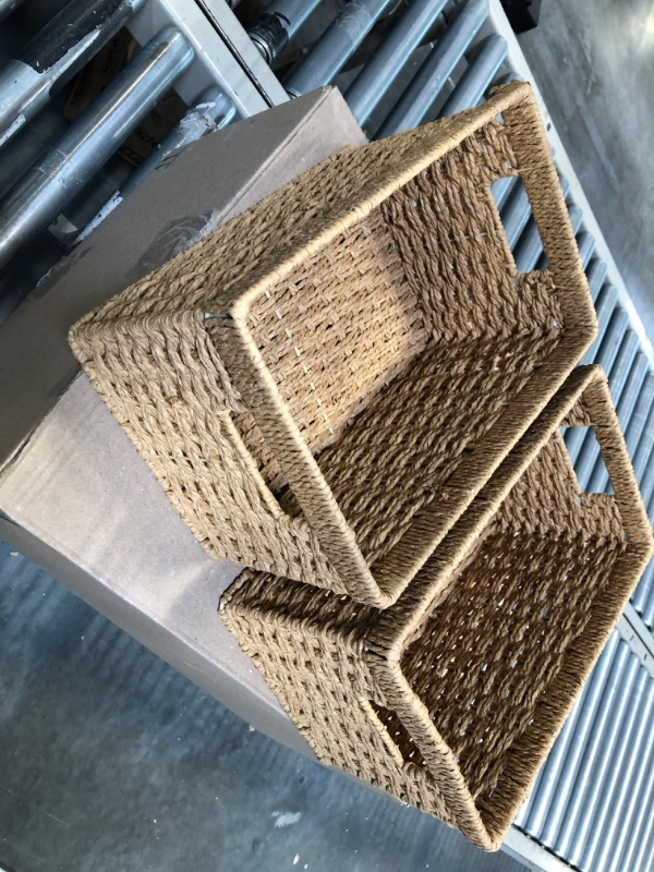 Photo 1 of 2 woven baskets