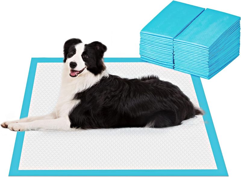 Photo 1 of BESTLE Extra Large Pet Training and Puppy Pads Pee Pads for Dogs 28"x34" -40 Count Super Absorbent & Leak-Proof