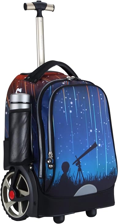 Photo 1 of UNIKER Rolling Laptop Bag for 14 Inch Laptop,Wheeled Computer Bag,Bookbag with Wheel,Roller Travel Bag
