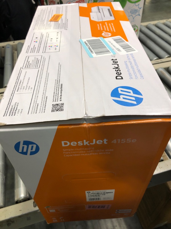 Photo 2 of HP DeskJet 4155e Wireless Color All-in-One Printer & 67XL Tri-Color High-Yield Ink Cartridge | 3YM58AN & 67XL Black High-Yield Ink Cartridge | 3YM57AN Printer + Tri-color Ink + Black Ink