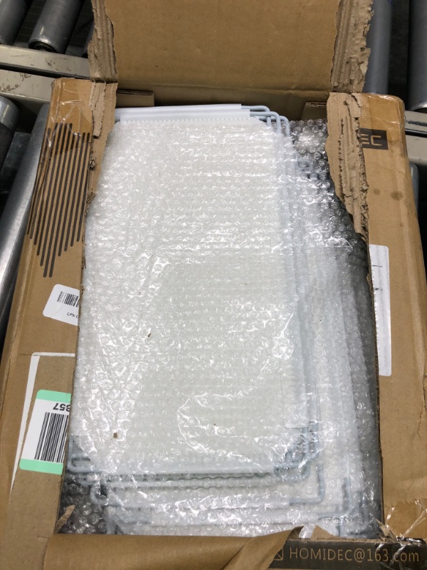 Photo 1 of HOMIDEC Shoe Storage, 10-Tier Shoe Rack Organizer for Closet 20 Pair Narrow Shoes Shelf Cabinet for Entryway, Bedroom and Hallway Transparent