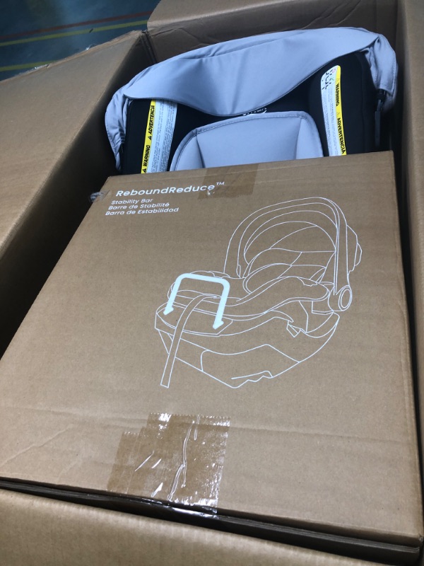 Photo 1 of Britax Willow S Infant Car Seat with Alpine Base, ClickTight Technology, Rear Facing Car Seat with RightSize System, Glacier Onyx