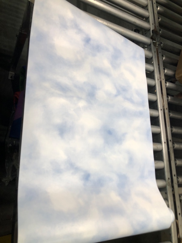 Photo 3 of Sky Blue Cloud Peel and Stick Wallpaper, Roll