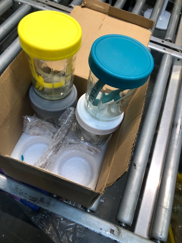 Photo 1 of 4 Pack Overnight Oats Containers with Lids and Spoons and 4pcs Mason canning lids, 12 oz Wide Mouth Glass Mason Overnight Oats Jars, Portable Large Capacity Airtight Jars for Milk, Cereal, Fruit