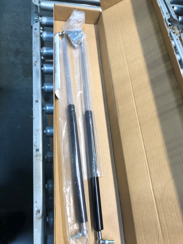 Photo 1 of 20 Inch 55Lb/245N Gas Spring Struts Lift Supports for RV Bed Tool Box Cabinet Floor Hatch Trash Bin Outdoor Bench 2Pcs by IAQWE 20" 55Lb 20in 55lb/245N