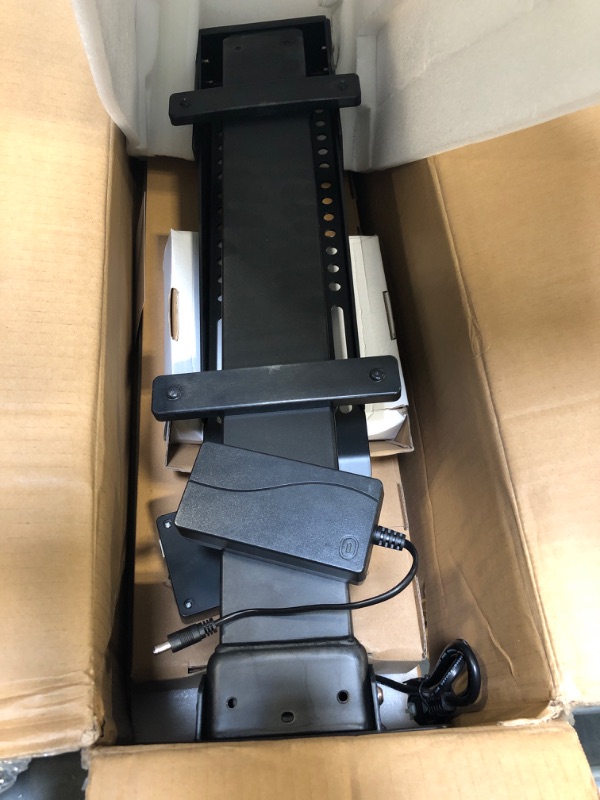 Photo 1 of CO-Z Motorized TV Lift for 32" to 57" TVs up to 165lb & 400x400 VESA, Height Adjustable TV Stand & Wall Mount with Remote Control 30° Tilt 120° Swivel, Automatic Lift TV Bracket for Home Office 32"-57" (Tiltable and Swivelling)