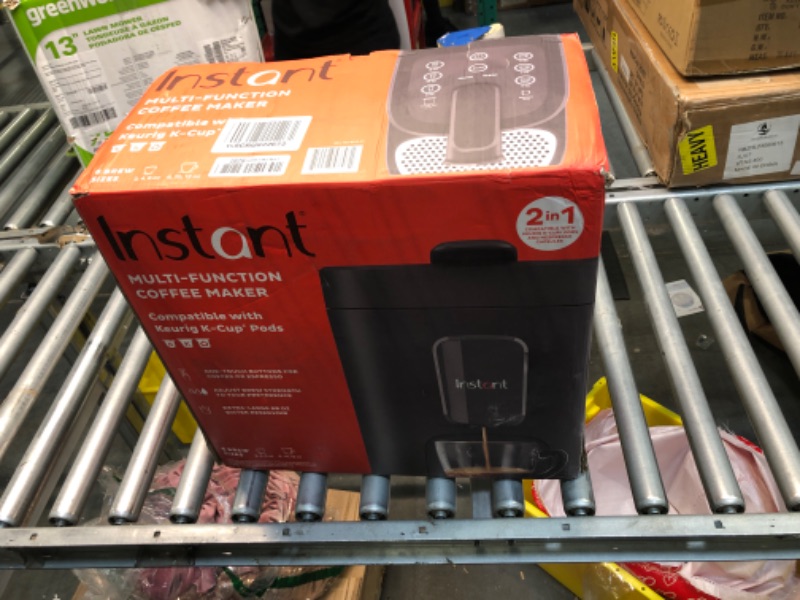 Photo 1 of 3-in-1 Single Cup Black Multifunction Drip Coffee Maker