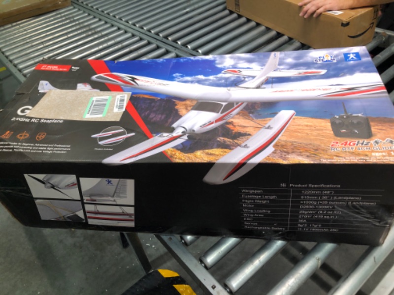 Photo 1 of Global Hawk 2.4 GHz 1.2m RC Seaplane Smart Trainer Airplane- 4 Channel Remote RTF- Lithium Battery and Optional Floats Included