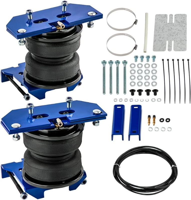 Photo 1 of maXpeedingrods Air Bag Suspension Kit, up to 5000 lbs, Air lines, valve, Mounting Bracket, Hardware for Dodge Ram 2500 2003-2013 4WD, for Dodge Ram 3500 2003-2018 4WD
