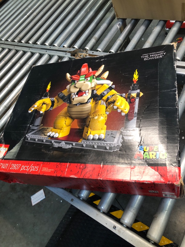 Photo 2 of LEGO Super Mario The Mighty Bowser 71411 Building Toy Set; Collectible Gift for Adult Fans (2,807 Pieces) Standard Packaging