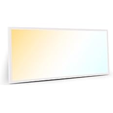 Photo 1 of Art3d 2x4 FT LED Flat Panel Light, 3CCT Selectable Color Temperature 3000K/4000K/5000K, 0-10V Dimmable 5500LM Flush Mount Ceiling Light, 30W/40W/50W Drop Ceiling Light, UL&FCC Listed, 1 Pack
