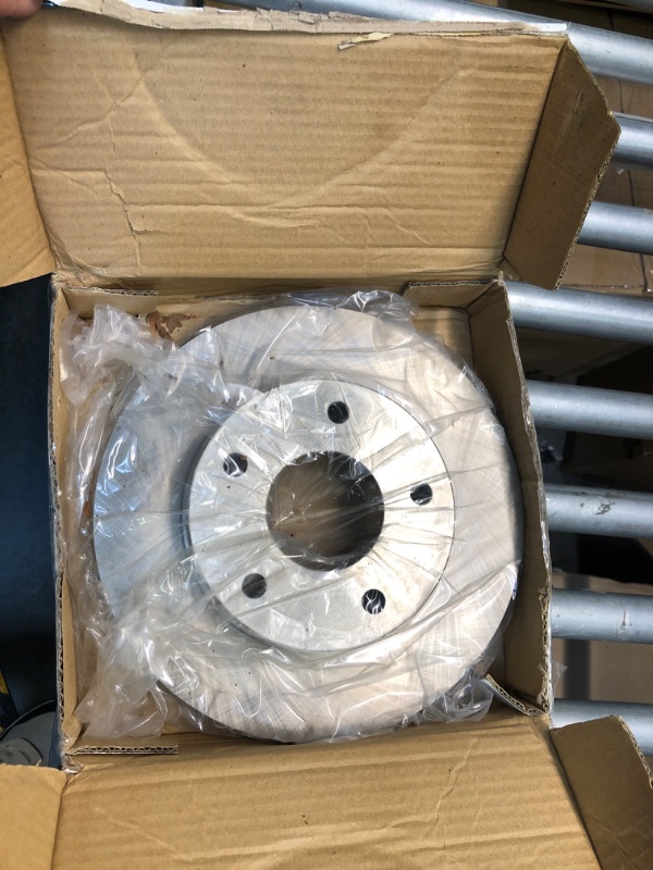 Photo 4 of Raybestos Element3 Replacement Front Disc Brake Rotor - Rust Prevention Technology Coating Stands Up to Rain, Salt and Snow - For Select Year Lexus, Pontiac, Scion and Toyota Models (980470FZN)