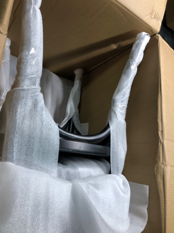 Photo 1 of EMMA + OLIVER Stackable Early American Wood Cross Back Chair