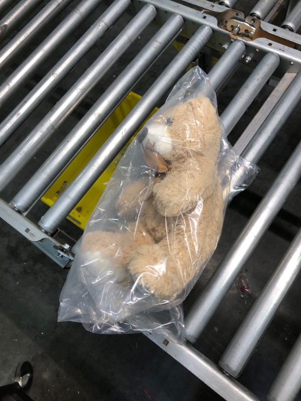 Photo 1 of Bearington Lil’ Honey Plush Teddy Bear: Classic Collection Hand-Sewn 12-Inch, Light Brown Stuffed Bear, with Plush Fur and Premium Fill Detail; Great Birthday for Kids of All Ages Lil’ Honey 12"