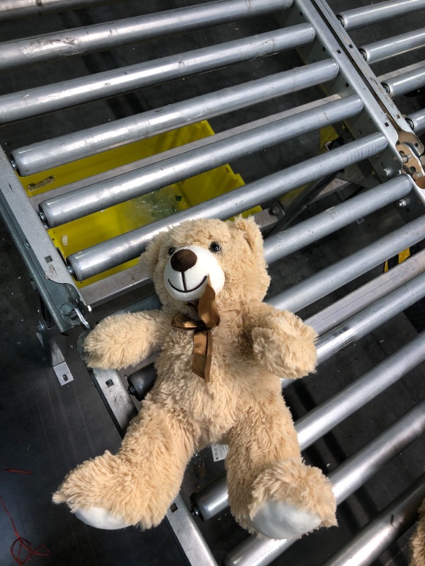 Photo 1 of Bearington Lil’ Honey Plush Teddy Bear: Classic Collection Hand-Sewn 12-Inch, Light Brown Stuffed Bear, with Plush Fur and Premium Fill Detail; Great Birthday for Kids of All Ages Lil’ Honey 12"