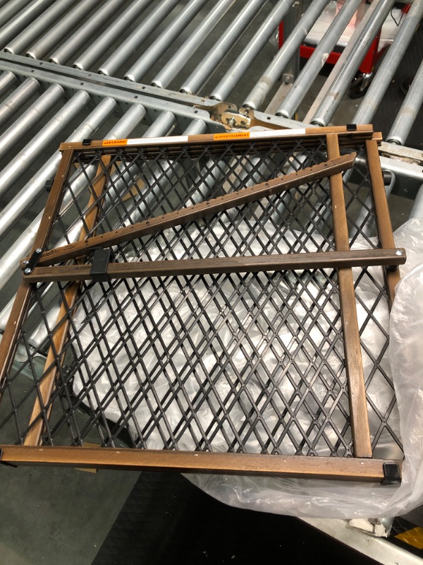 Photo 1 of Position & Lock Baby Gate, Pressure-Mounted, Farmhouse Collection