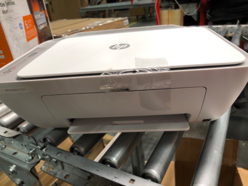 Photo 2 of HP DeskJet 2755e Wireless Color All-in-One Printer with bonus 6 months Instant Ink (26K67A)