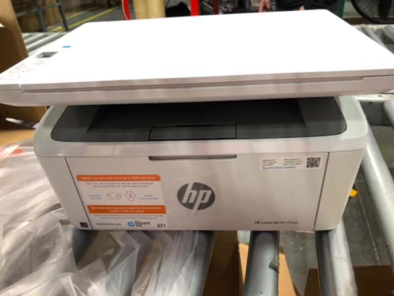 Photo 3 of HP LaserJet MFP M140we All-in-One Wireless Black & White Printer with HP+ and Bonus 6 Months Instant Ink (7MD72E) New Version: HP+, M140we