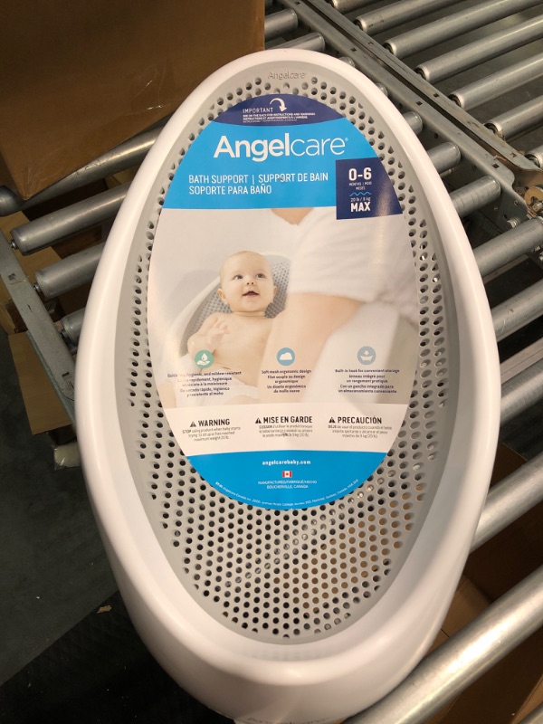 Photo 1 of Angelcare Baby Bath Support (Grey) | Ideal for Babies Less than 6 Months Old