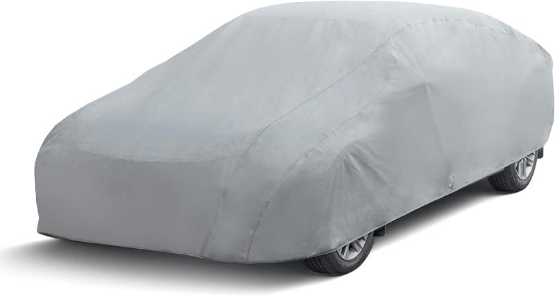 Photo 1 of Basic Guard Sedan Car Cover Breathable Indoor Use and Limited Outdoor Use Up to 185"