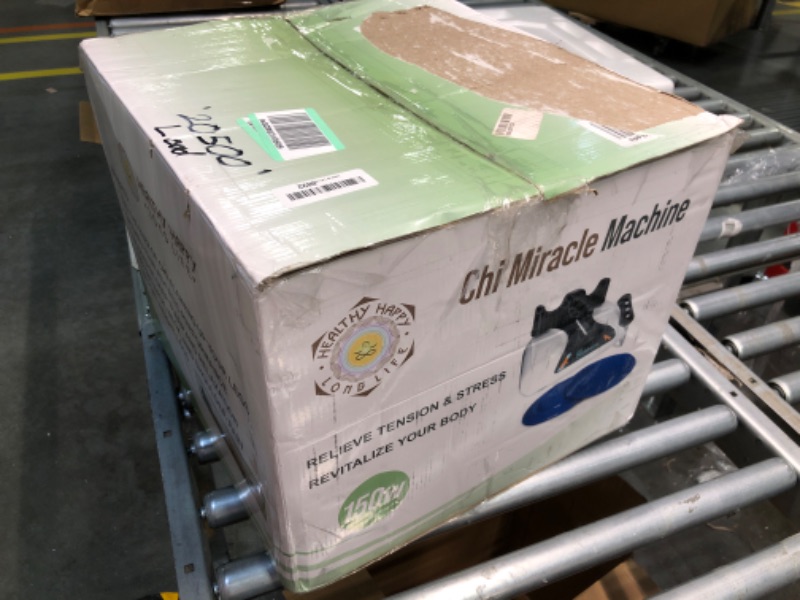 Photo 1 of Chi Miracle Machine 2.0, Electric Swing Massager for Vitality, Swivel Disc, Cushion, Deep Ankle Rest, Multi Speed with Auto Shut Off, Sleep, Swollen Ankles, Fibromyalgia