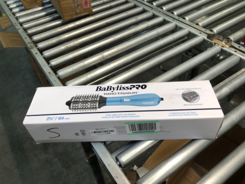 Photo 1 of BaBylissPRO Nano Titanium Hot Air Brush Oval - 2.5 Inch