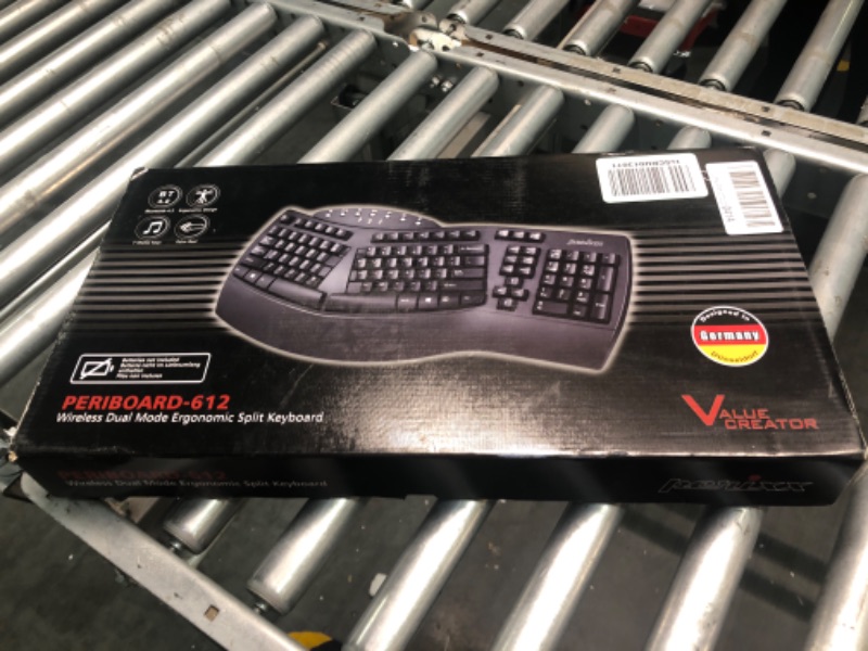 Photo 2 of Wireless Ergonomic Keyboard with Gel Wrist Rest Bundle