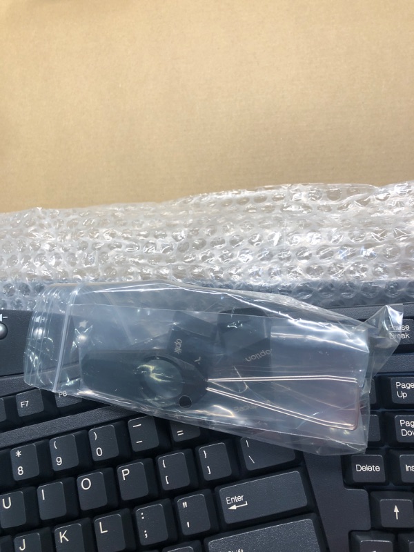 Photo 4 of Wireless Ergonomic Keyboard with Gel Wrist Rest Bundle