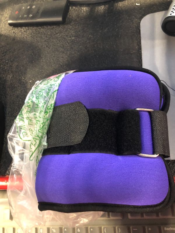 Photo 3 of ****1 only****Prosource Fit Wrist Weights Set of 2 Purple 2.5lb