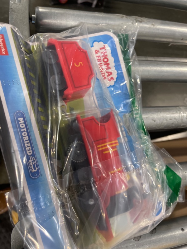 Photo 1 of Thomas & Friends Motorized Toy Train James Battery-Powered Engine with Tender for Preschool Pretend Play Ages 3+ Years